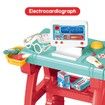27 Pieces Doctor Kit Medical Pretend Play Toys Table Chair for Kids w/ Stethoscope