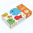 Wooden Magnetic Fishing Game, Fine Motor Skill Toy ABC Alphabet Color Sorting Puzzle