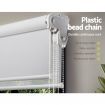 Roller Blinds Blockout Blackout Curtains Window Double Dual Shades 2.4X2.1M WHWH