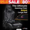 Xtreme Gaming Racing Office Chair PU Leather Computer Executive Ergonomic Seat D