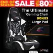 Xtreme Gaming Racing Office Chair PU Leather Computer Executive Ergonomic Seat C