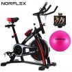 Norflex Spin Bike Exercise Ball Flywheel Fitness Commercial Home Workout Gym