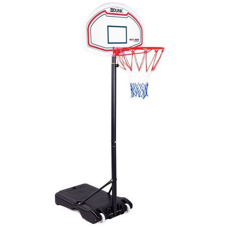 Dr. Dunk Basketball Hoop Stand System Kids Height Adjustable Portable Net Ring