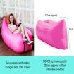 Wallaroo Inflatable Air Bed Lounge Sofa - Pink