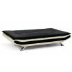 Sarantino Faux Leather Upholstered 3 Seater Sofa - Dual Colour
