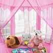 Kids Princess Castle Play Tent Hexagonal Play House Outdoor Indoor Playhouse Pink 