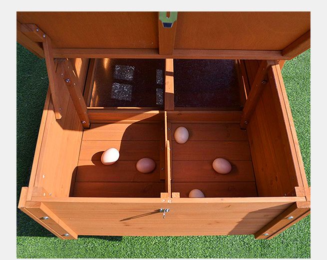 Petscene Wooden Chicken Coop Run 200cm Walkin Rabbit Hutch Ferret Pet