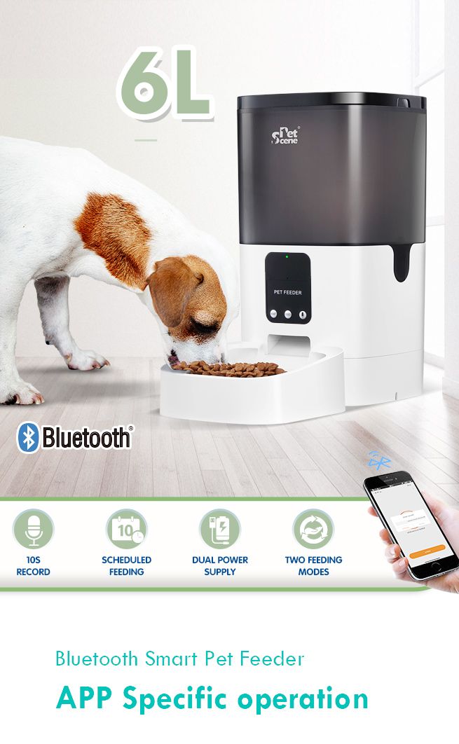 bluetooth dog feeder