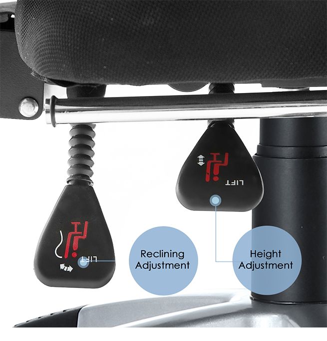 Executive High Back Mesh Office Computer Chair with Retractable