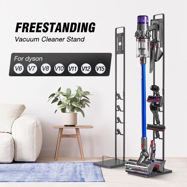 Freestanding Dyson Cordless Vacuum Cleaner Metal Stand Rack Hook V V