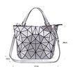 Reflective PU Leather Handbag for Women Ladies Bag Shoulder Crossbody Tote Bag