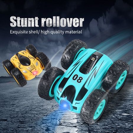 RC4WD RC 4WD Stunt Car Drift Off Road Double Sided w/ Coloful Light Toys Vehicle 