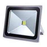 AC 85-265V 50W ( True 35W ) Outdoor LED Flood Lamp Gray Case Bright Slim Spotlight
