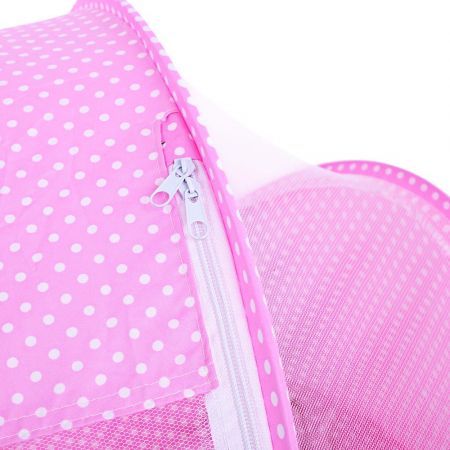 4pcs Sweet Portable Type Comfortable Babies Sealed Mosquito Net Mattress Pillow Mesh Bag