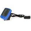 SunDing SD - 563B Outdoor Multifunction Water Resistant Cycling Odometer Speedometer LCD Green Backlight