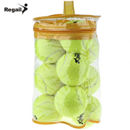 REGAIL 12pcs High Elasticity Tennis Training Ball