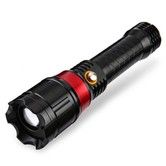 3.7V 5W 280LM Q5 3 Modes LED Zooming Flashlight Waterproof Fishing Lamp