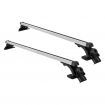 Universal Car Roof Racks Pod Aluminium Cross Bars Brackets 145cm Silver