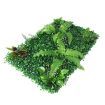 2 x Artificial Hedge Grass Plant Hedge Fake Vertical Garden Green Wall Ivy Mat Fence