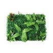 2 x Artificial Hedge Grass Plant Hedge Fake Vertical Garden Green Wall Ivy Mat Fence