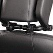 Car Seat Headrest Pillow, Memory Foam Neck PillowHeadrest , Adjustable on Both Sides(Black)