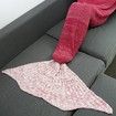High Quality Knitted Warmth Comfortable Mermaid Tail Blanket
