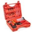 Brake Fluid Bleeder Oil Change Hand Held Vacuum Pistol Pump Tester Kit