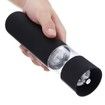 Electric Salt Pepper Herb Mill Grinder Kitchen Tool with LED Light