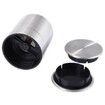 2 in 1 Manual Stainless Steel Pepper Salt Mill Grinder Kitchen Accessory