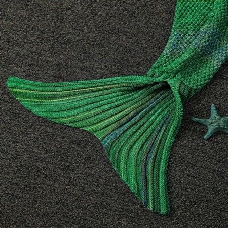 Winter Thicken Lengthen Color Block Sleeping Bag Wrap Kids Mermaid Blanket Winter Thicken Lengthen Color Block Sleeping Bag Wrap Kids Mermaid Blanket