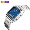 SKMEI 1220 Dual Time Display Fashion Unisex Watch with EL Backlight