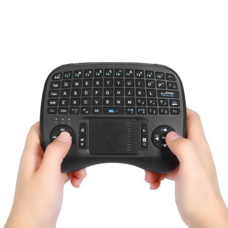 iPazzPort KP - 810 - 21T 2.4GHz Mini Wireless QWERTY Keyboard with Backlight