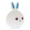 LED Lovely Rabbit Colorful Silicone Portable Night Light