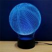 3D Colorful Basketball Model Touch Switch LED Table Lamp