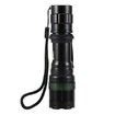 LED Zoom Aluminum Alloy Rechargeable Flashlight