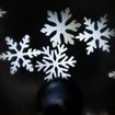 YouOKLight YK2281 12W Snowflake Projection LED Stage Lights Waterproof Cool White Christmas Laser Projector AC 100 - 240V