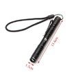 U`King Zq-X1014 Xpe Q5 600LM Mini Portable Pen Style Flashlight Torch 5500K Black