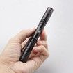 U`King Zq-X1014 Xpe Q5 600LM Mini Portable Pen Style Flashlight Torch 5500K Black