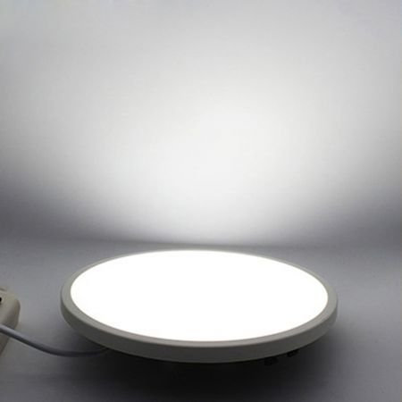 JIAWEN Ultrathin 6W LED Panel Light Ceiling Hole Size Range Adjustable Recessed Downlight Lamp AC85 - 265V