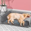 Pet Bed Sofa Dog Beds Bedding Soft Warm Mattress Cushion Pillow Mat Plush  L