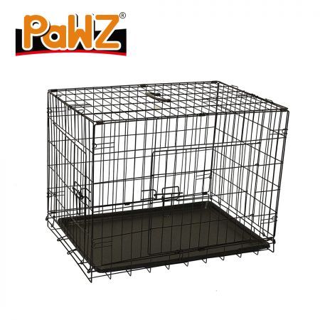 PaWz Pet Dog Cage Crate Kennel Portable Collapsible Puppy Metal Playpen 30"