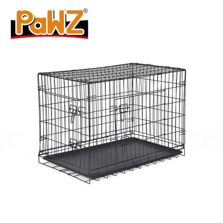 PaWz Pet Dog Cage Crate Kennel Portable Collapsible Puppy Metal Playpen 48"