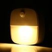 YOC 4PCS Stick-on Motion Sensor Warm White LED Night Light