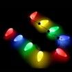 BRELONG 9LEDs LED Luminous Necklace Holiday Party Christmas 2PCS