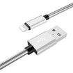 1M All Metal Fast Charging Data Sync Charger Cable for iPhone