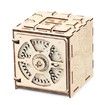 Wooden Mechanical Model 3D Puzzle Cipher Code Deposit Box