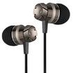 Wired Metal In Ear Headphone Noise Isolating Stereo Bass Earphone With Mic