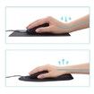 Mouse Pad with Gel Wrist Rest and Non-Slip PU Base