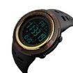 SKMEI Men Sports Watches Countdown Double Time Alarm Chrono Digital Wristwatches