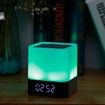 MUSKY DY28 Alarm Clock Wireless Bluetooth Speaker LED Colorful Night Lamp